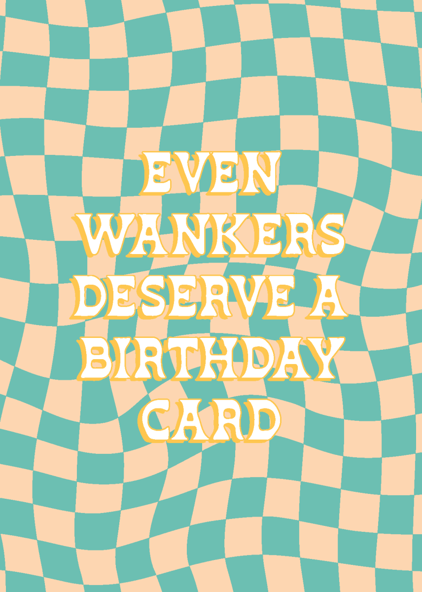 Even Wankers Deserve A Card - Sherbet Lemon