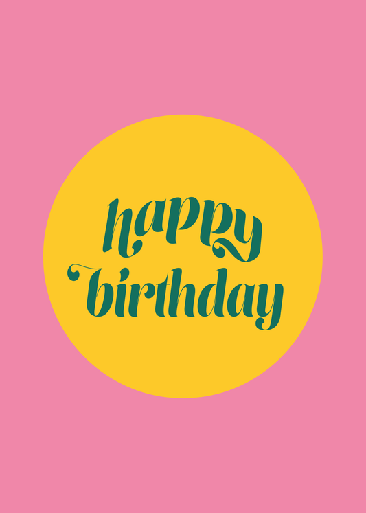 Happy Birthday