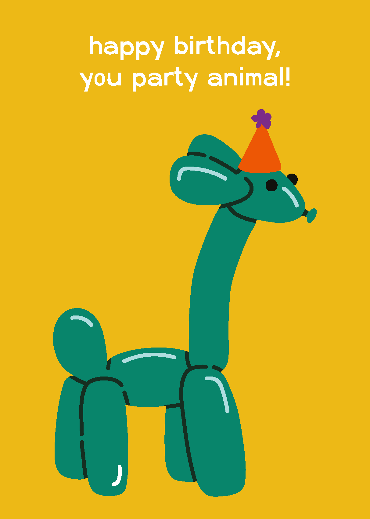 You Party Giraffe!