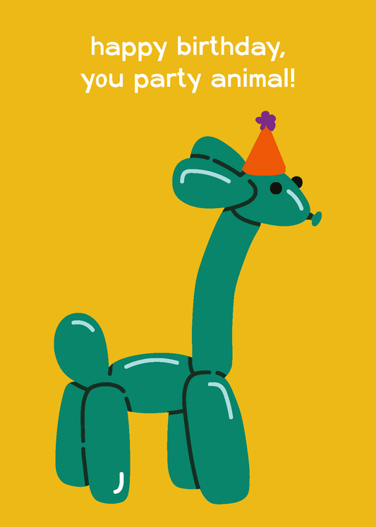 You Party Giraffe!
