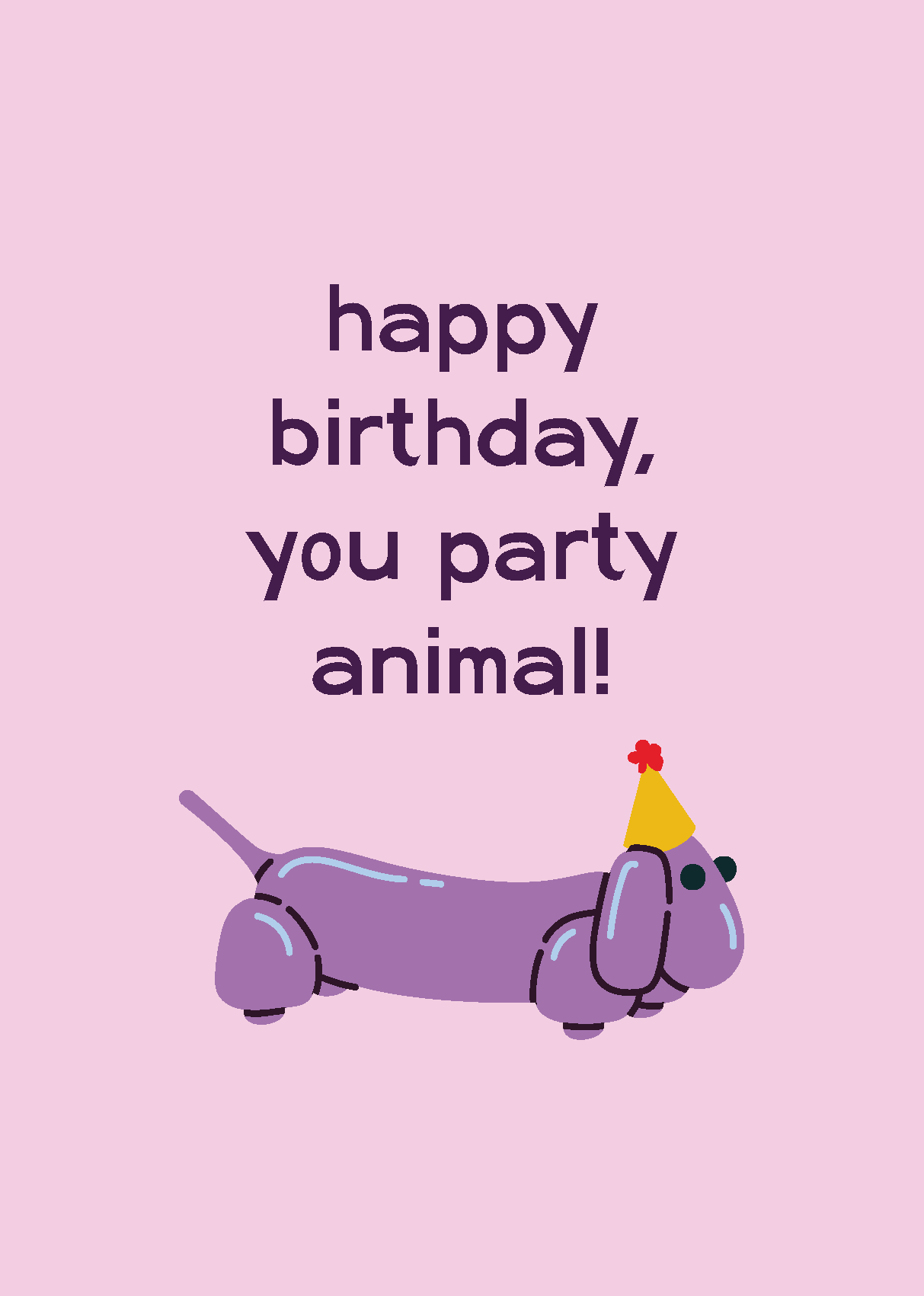 You Party Sausage Dog!