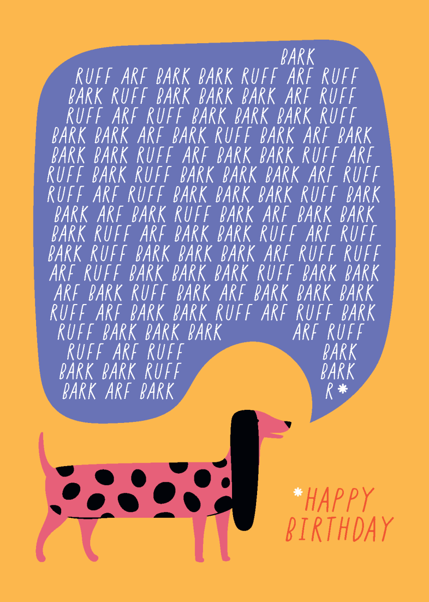 Bark Ruff Arf - Sherbet Lemon