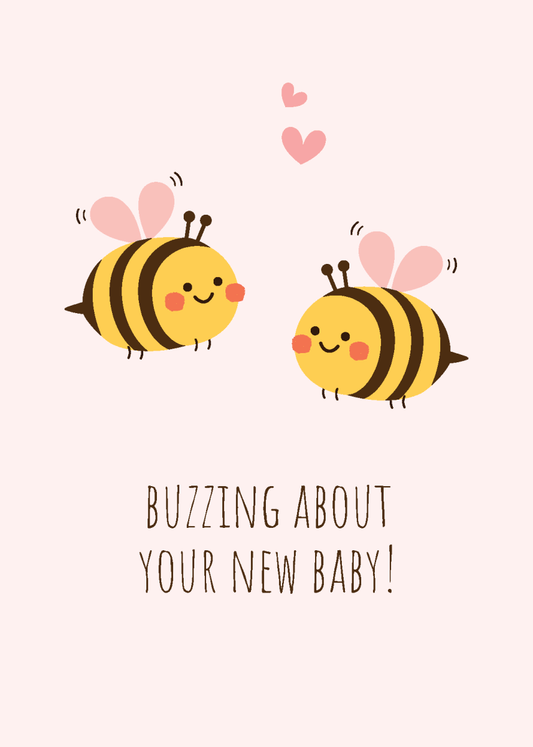 Buzzing About Your Baby - Sherbet Lemon