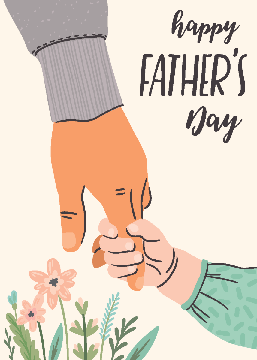 Father's Day Finger Hold - Sherbet Lemon