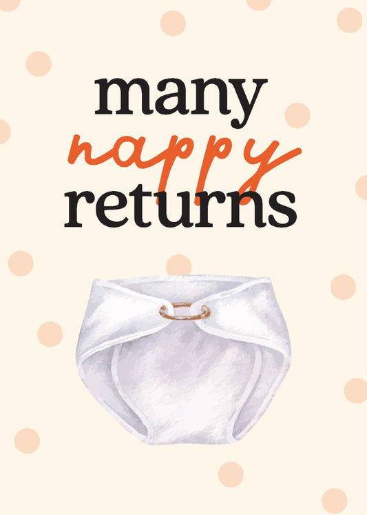 Many Nappy Returns - Sherbet Lemon