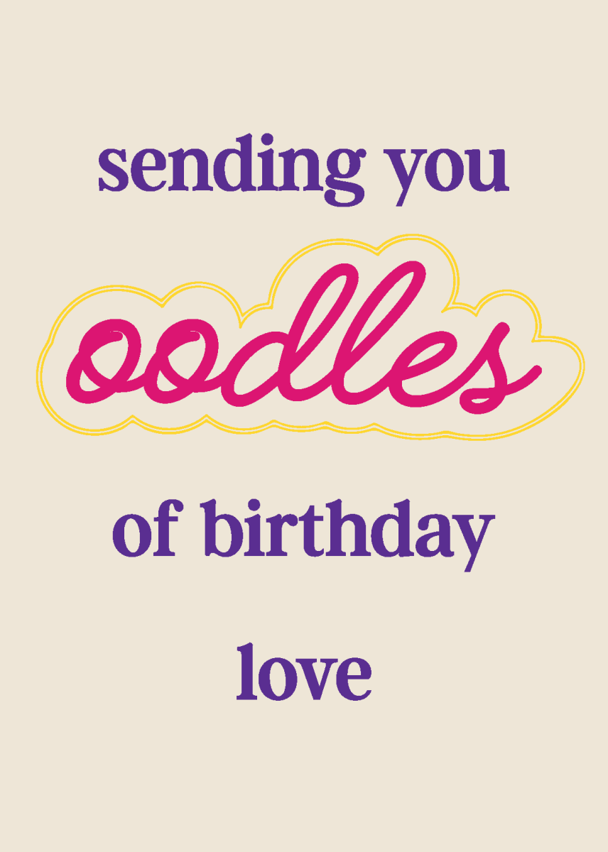 Oodles of Birthday Love - Sherbet Lemon
