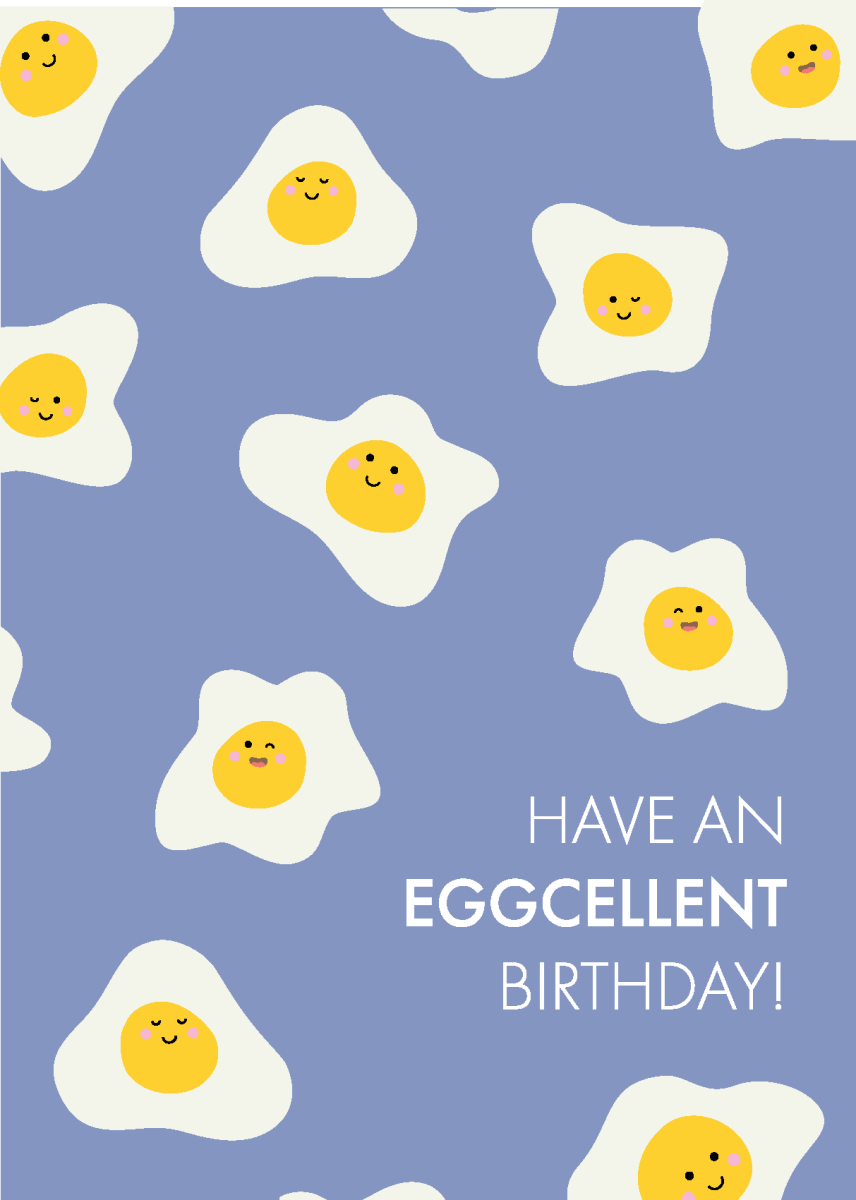 An Eggcellent Birthday - Sherbet Lemon