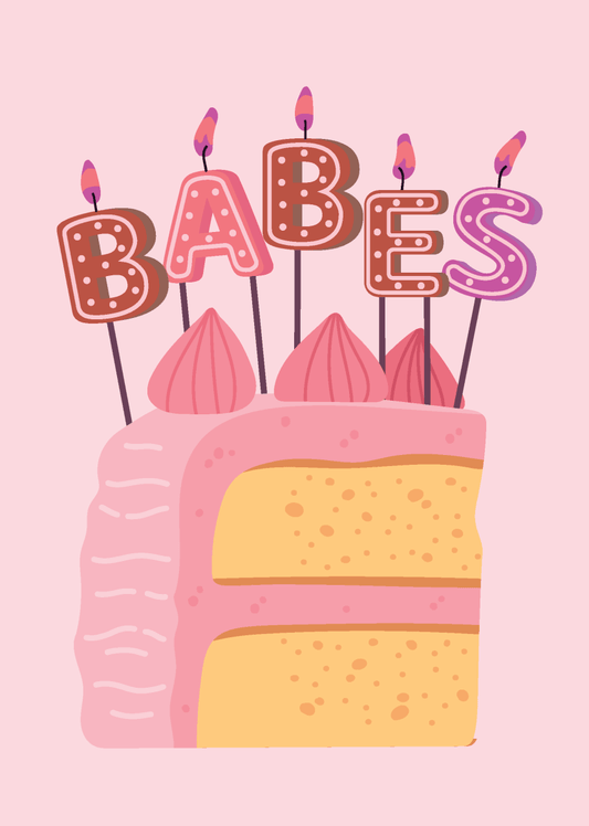 Babes Candles - Sherbet Lemon