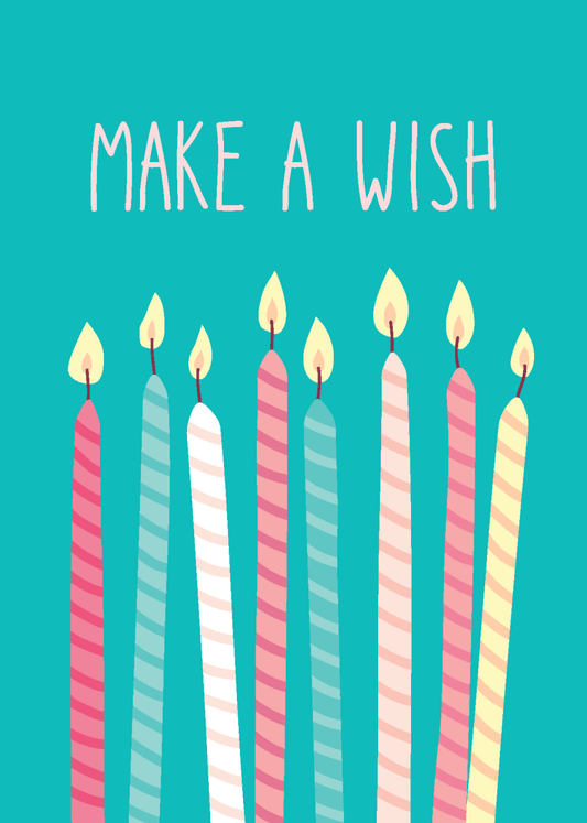 Birthday Candles - Sherbet Lemon