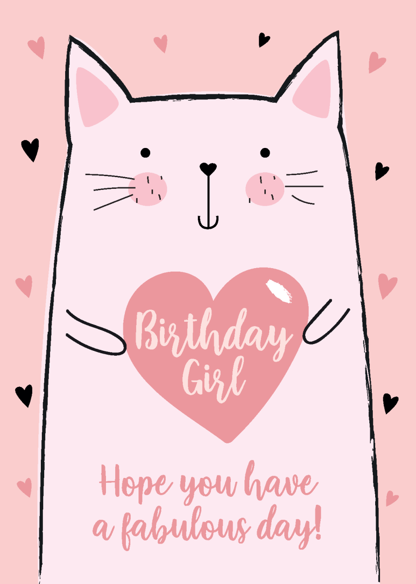 Birthday Girl, Have a Fabulous Day! - Sherbet Lemon
