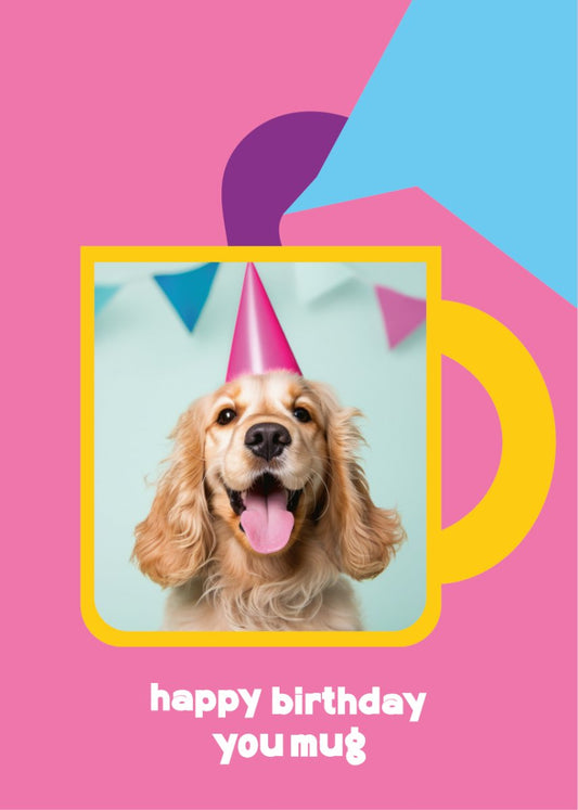 Birthday Mug - Sherbet Lemon