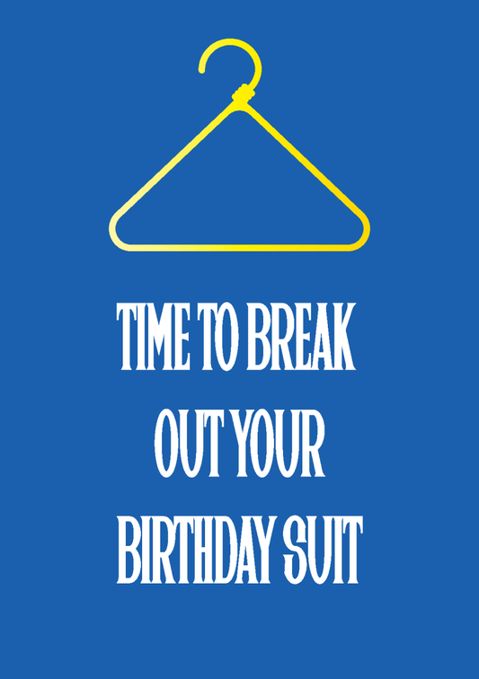 Birthday Suit - Sherbet Lemon