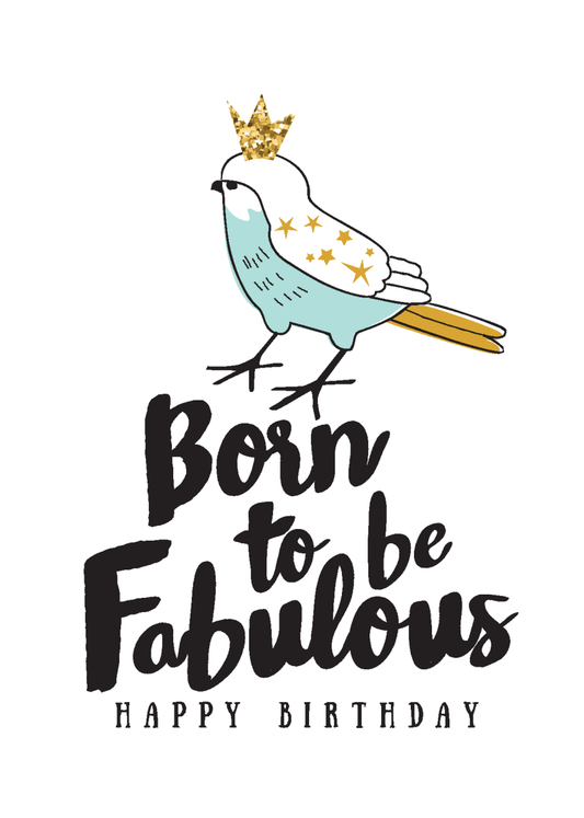 Born To Be Fabulous - Sherbet Lemon