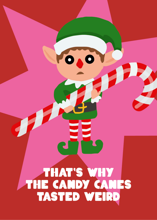 Candy Cane Tastes Weird - Sherbet Lemon
