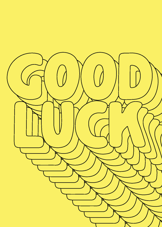 Cascading Good Luck - Sherbet Lemon