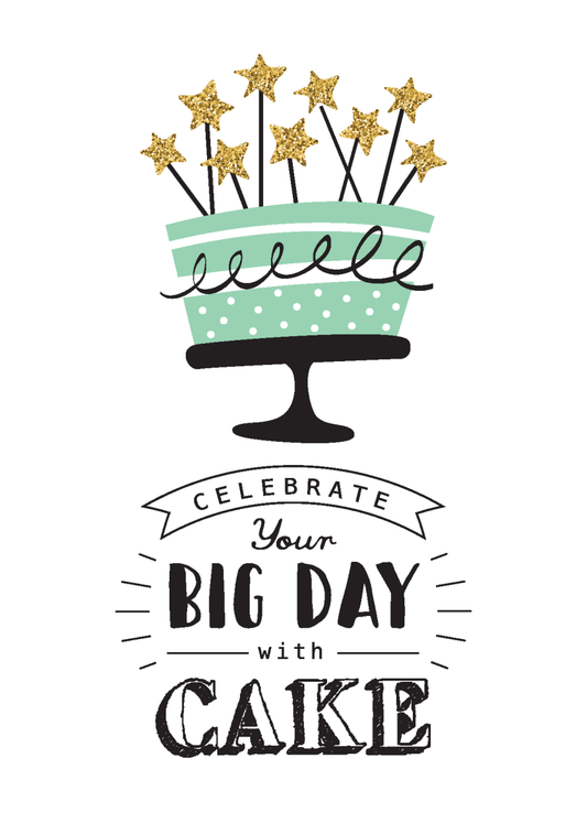 Celebrate with Cake - Sherbet Lemon