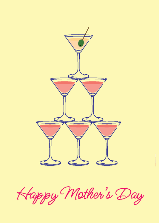 Cocktail Tower Mother's Day - Sherbet Lemon