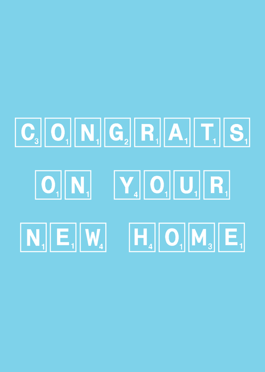 Congrats on Your New Home - Sherbet Lemon