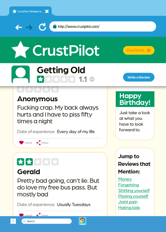 CrustPilot 1.1 Stars - Sherbet Lemon