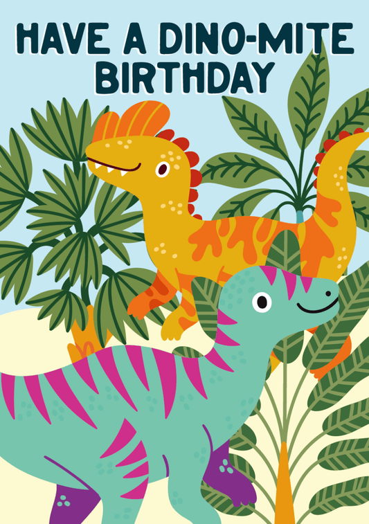 Dino-Mite Birthday - Sherbet Lemon