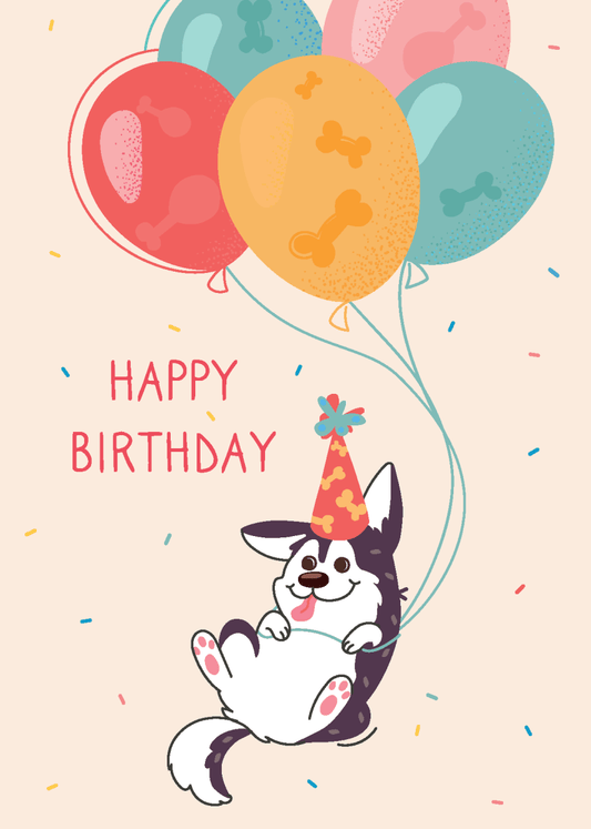 Doggy Birthday - Sherbet Lemon