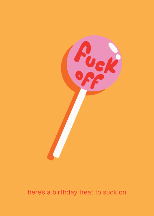 F Off Lolly - Sherbet Lemon