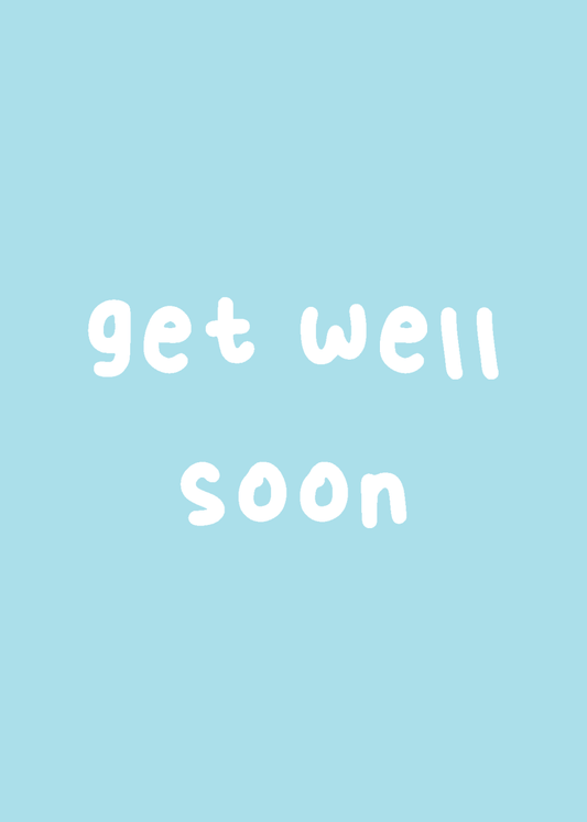 Get Well Soon - Sherbet Lemon
