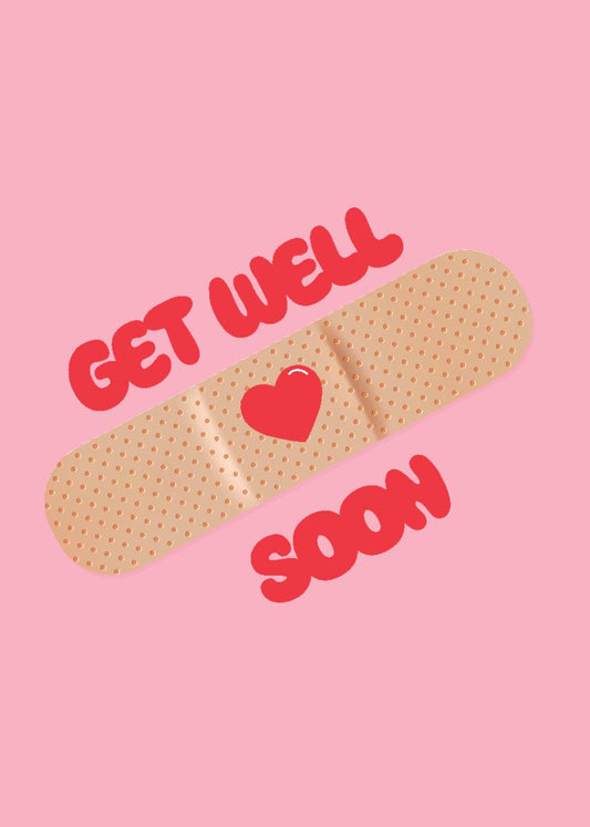Get Well Soon Plaster - Sherbet Lemon
