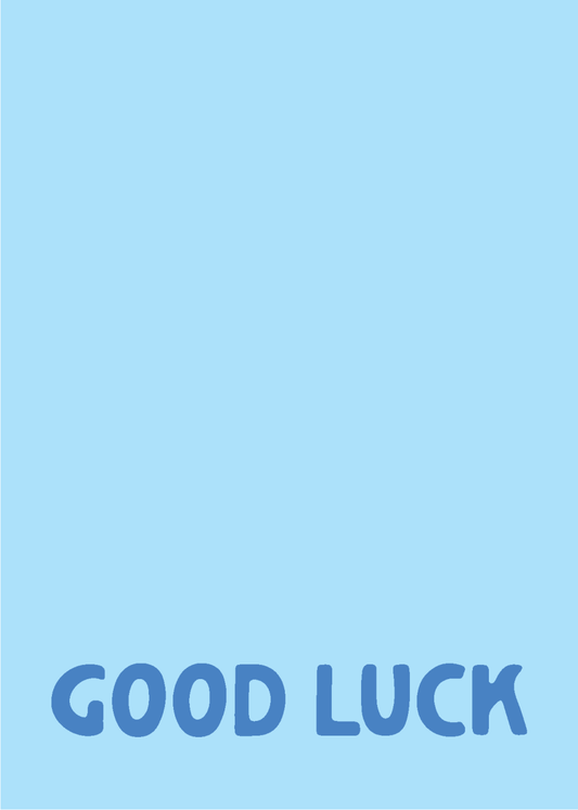 Good Luck - Sherbet Lemon
