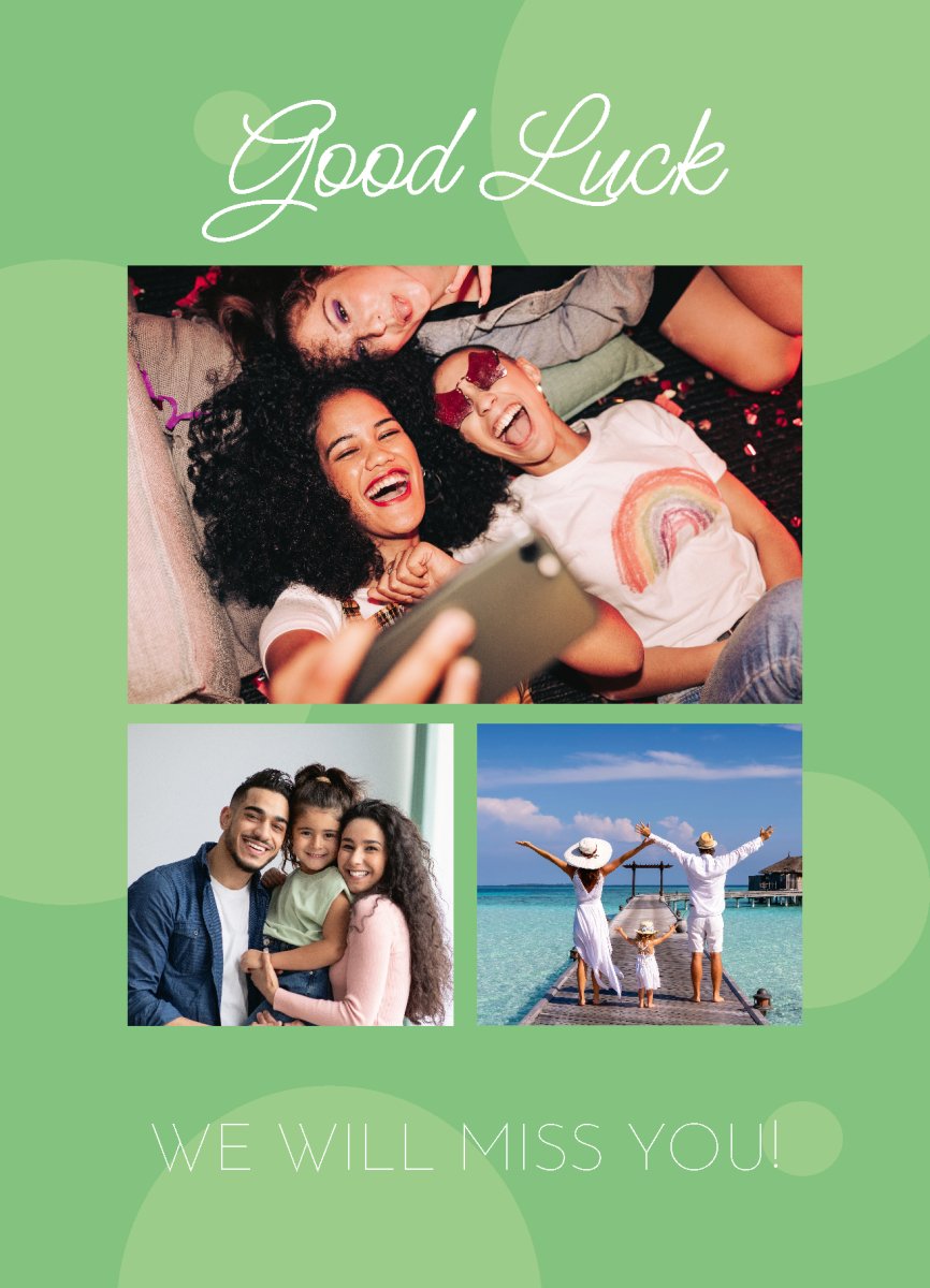 Good Luck We Will Miss You - Sherbet Lemon