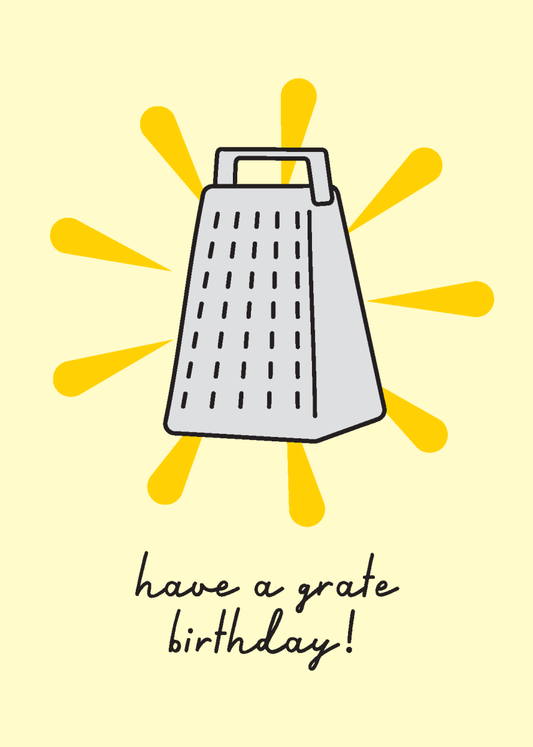 Grate Birthday - Sherbet Lemon