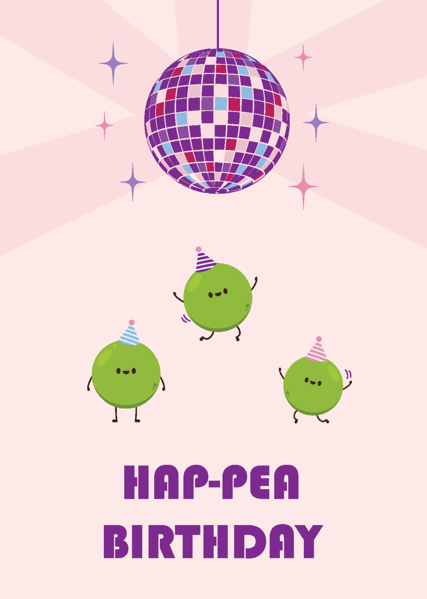 Hap-Pea Birthday - Sherbet Lemon