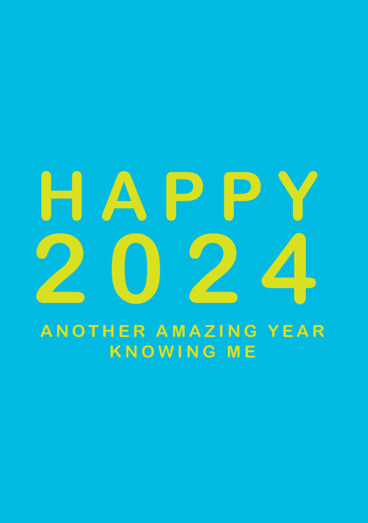 Happy 2024 Knowing Me - Sherbet Lemon