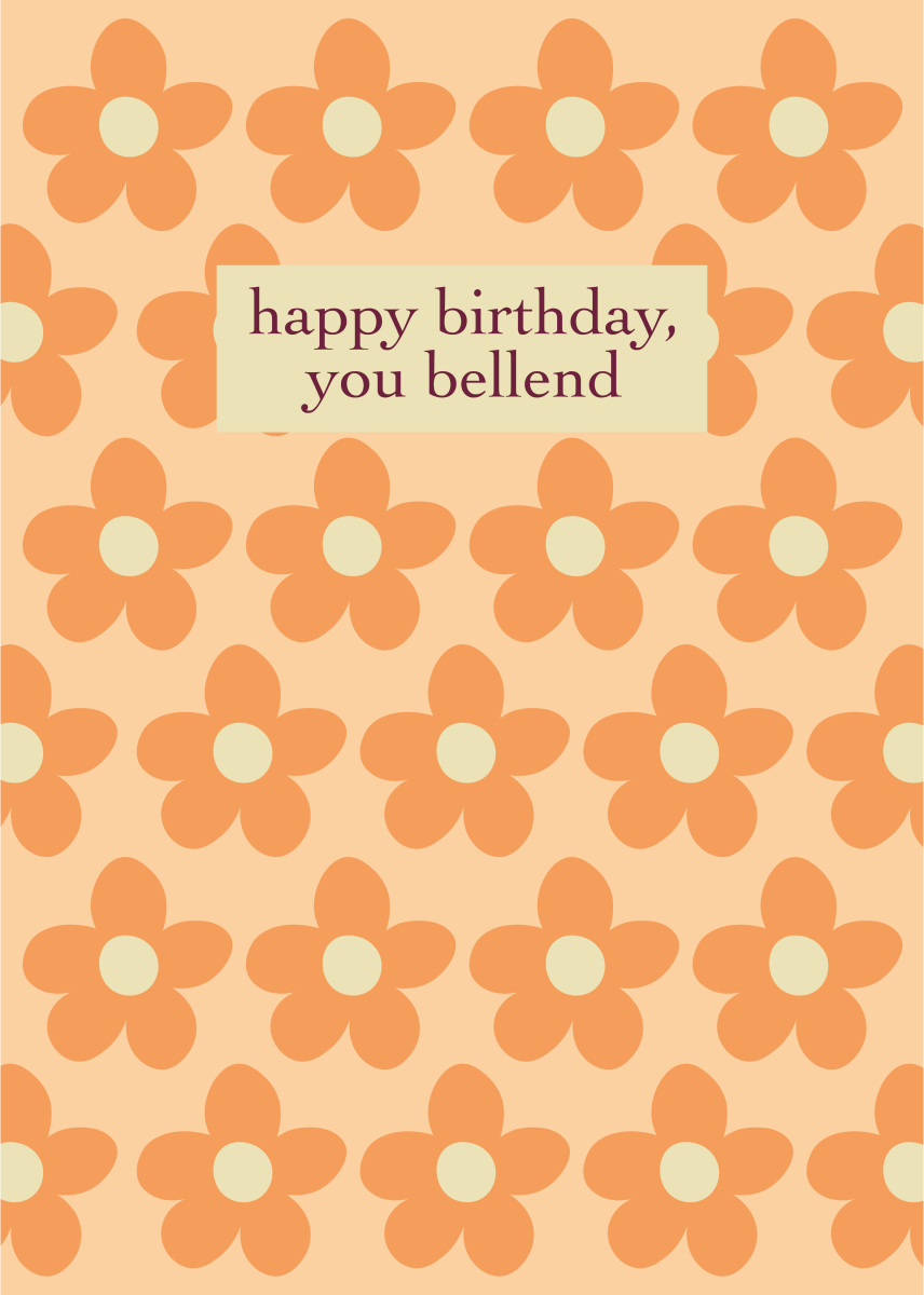 Happy Birthday, You Bellend - Sherbet Lemon