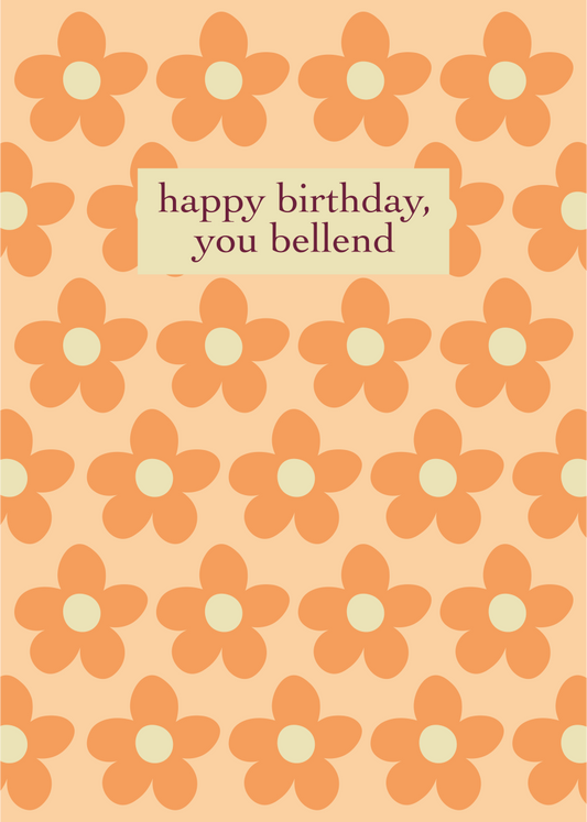 Happy Birthday, You Bellend - Sherbet Lemon