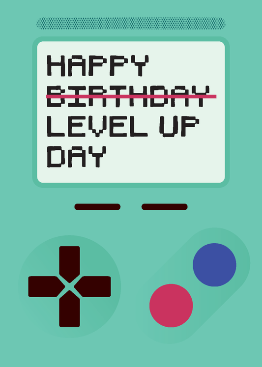 Happy Level Up Day - Sherbet Lemon