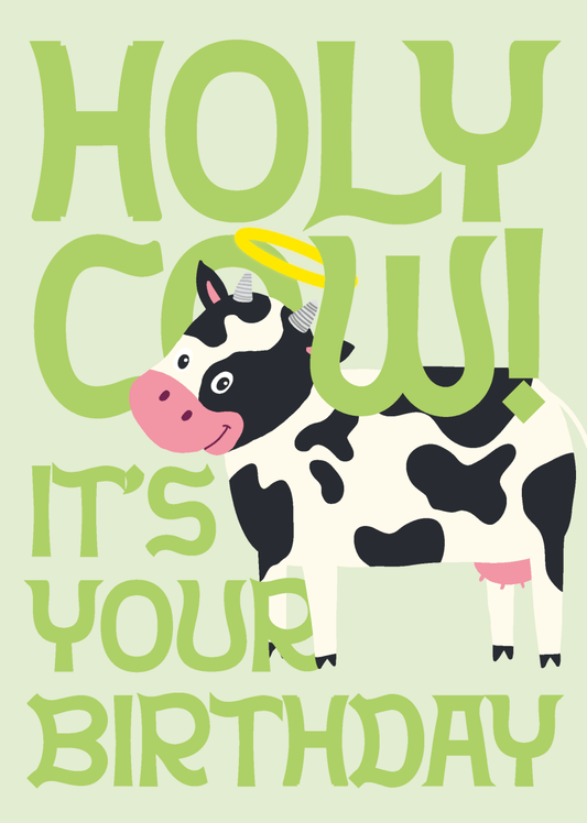 Holy Cow! It's Your Birthday! - Sherbet Lemon