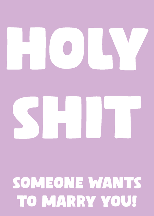 Holy Shit Someone Wants to Marry You - Sherbet Lemon