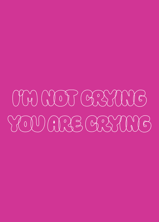 I'm Not Crying, You Are - Sherbet Lemon