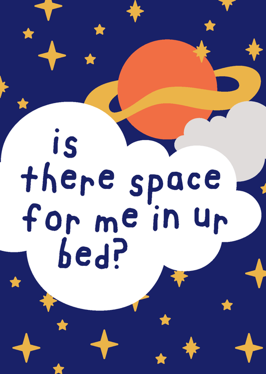 Is There Space for Me in Ur Bed - Sherbet Lemon