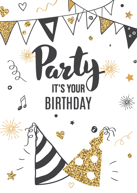 It's Your Golden Birthday - Sherbet Lemon