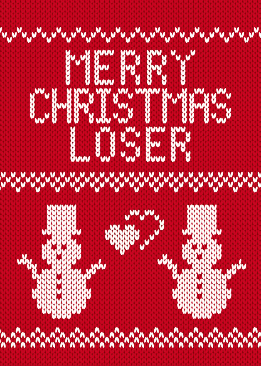 Merry Christmas Loser - Sherbet Lemon