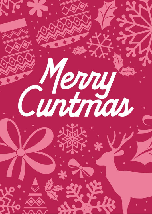 Merry C*ntmas (Pink) - Sherbet Lemon