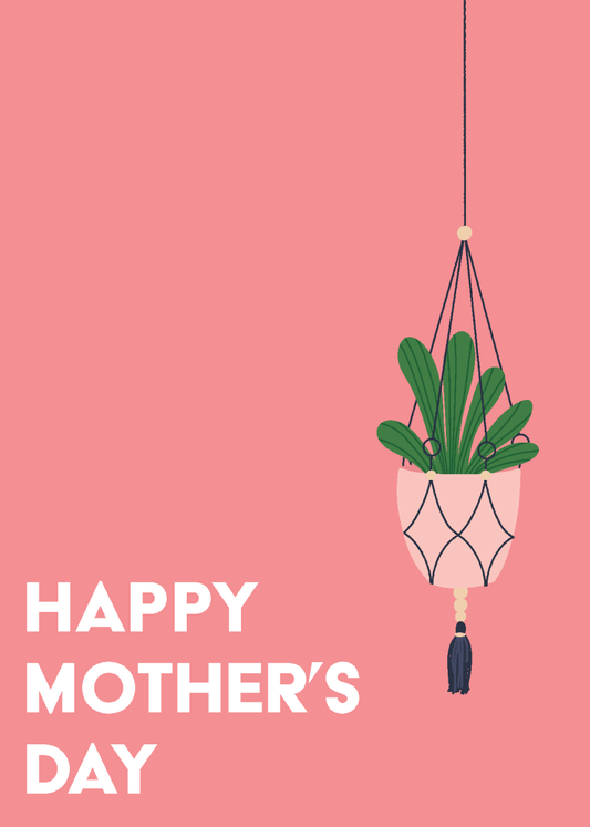 Mother's Day Hanging Plant - Sherbet Lemon