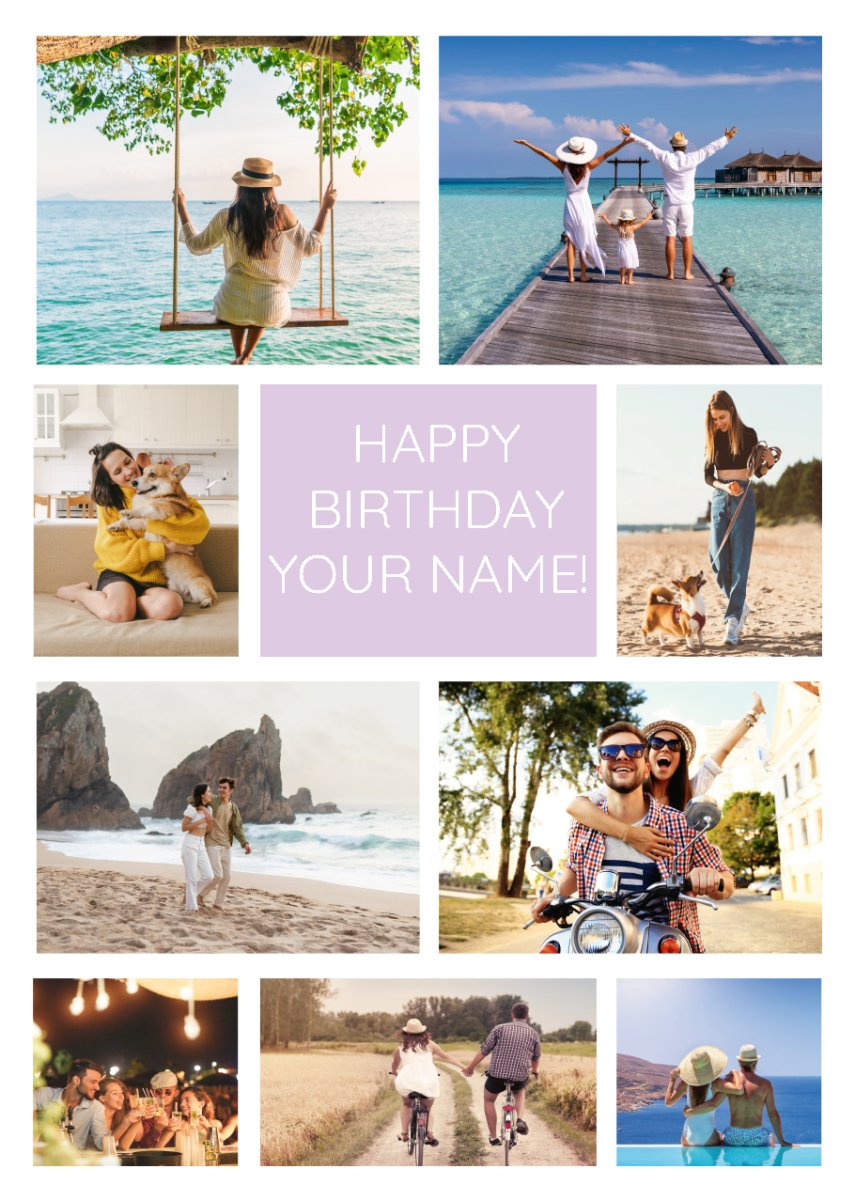 Photo Blocks - Sherbet Lemon