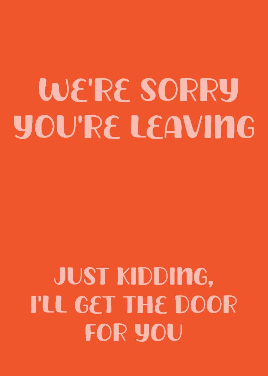 Sorry You're Leaving, JK I'll Get the Door - Sherbet Lemon