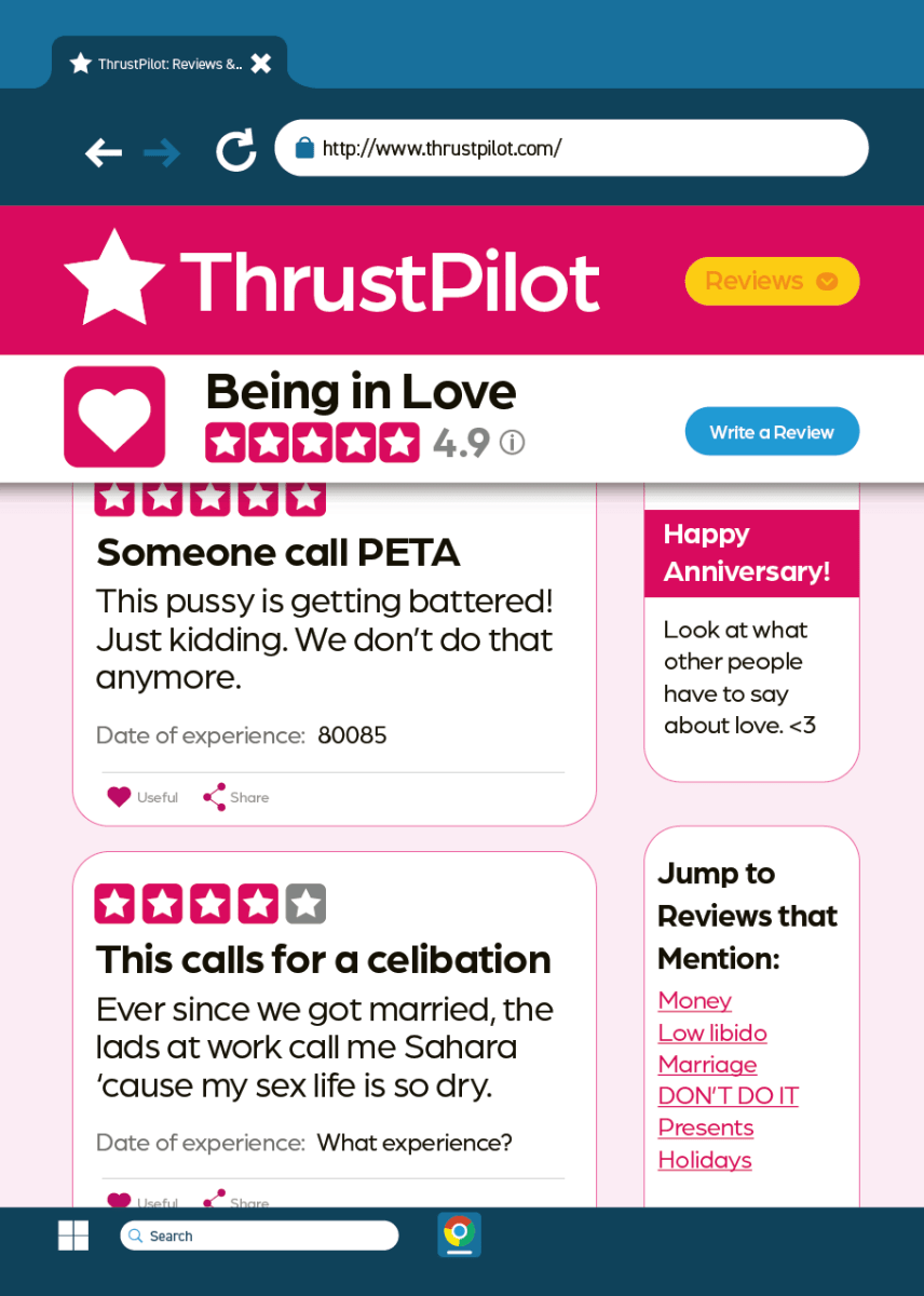 ThrustPilot Call Peta - Sherbet Lemon