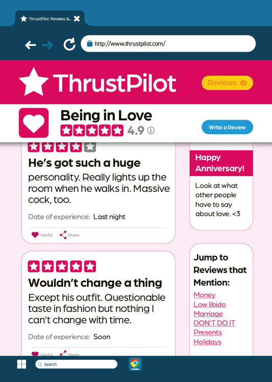 ThrustPilot Huge Personality - Sherbet Lemon