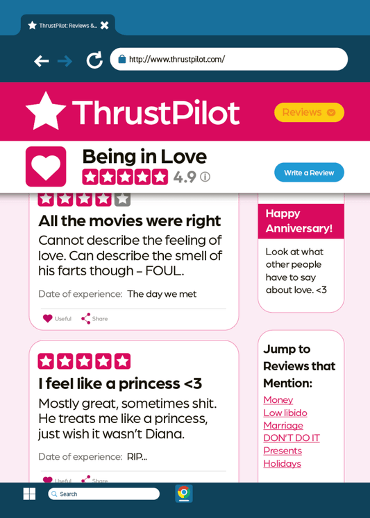 ThrustPilot Like a Princess - Sherbet Lemon