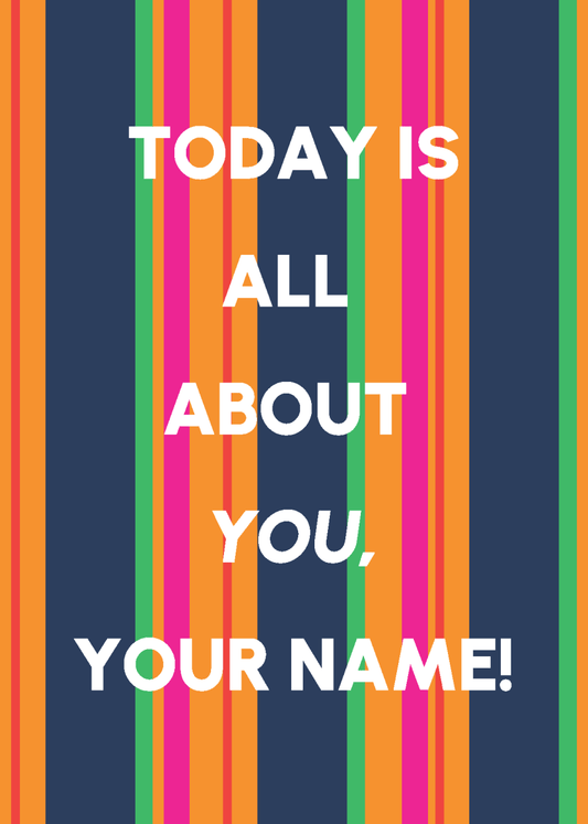 Today's All About You - Sherbet Lemon
